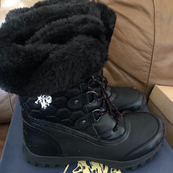 BRAND NEW NEVER WORN U.S Polo Assn Winter Boots!! - Picture 1 of 4